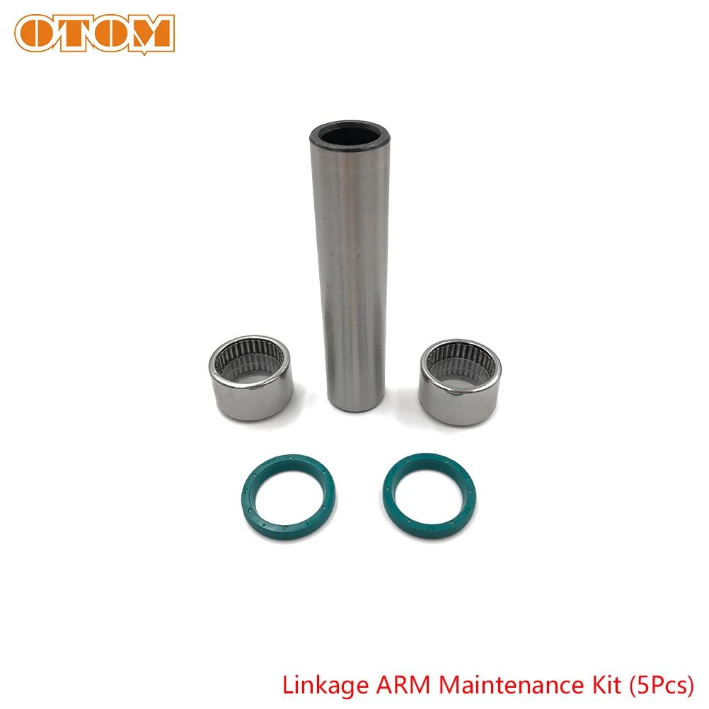 OTOM Motorcycle Shock Triangle Lever Linkage Arm Bearing Seal Bushing Repair Kit For KEWS K16 K18 ZONGSHEN NC250 NC450 Off-road Linkage ARM Kit