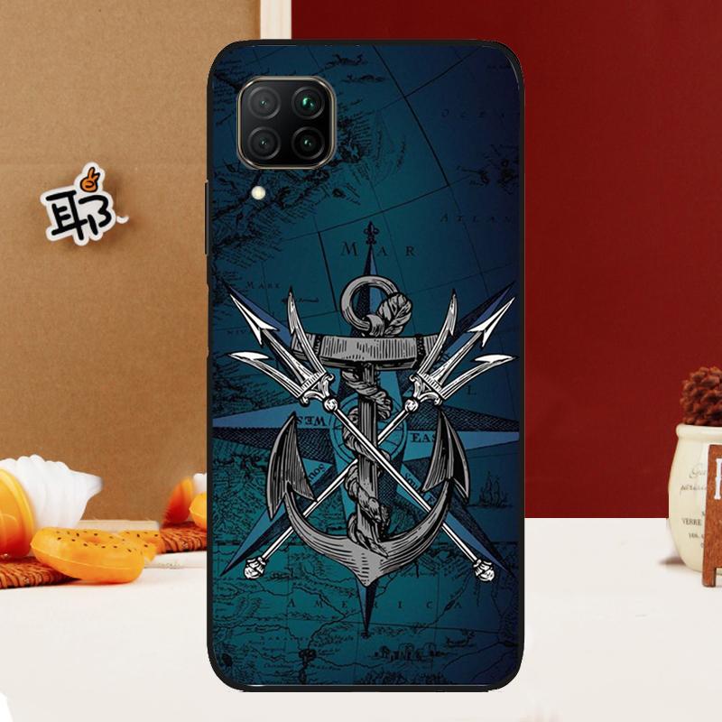 Anchor Sea Beach For Huawei Nova Y70 Y91 Y90 Y60 Y61 Y72 Y73 3i 7i 8i 11i 12i 9 10 SE P20 P30 P40 Lite Case