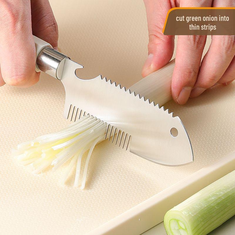 Scallion & Onion Julienne Cutter: Multifunctional Kitchen Gadget