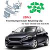 20pcs Car Front Bumper Cover Retaining Clip Nuts Screw For Volvo V40 S60 Xc40 Xc60 Xc90 C70 S90 V90 Car Interior Accessories