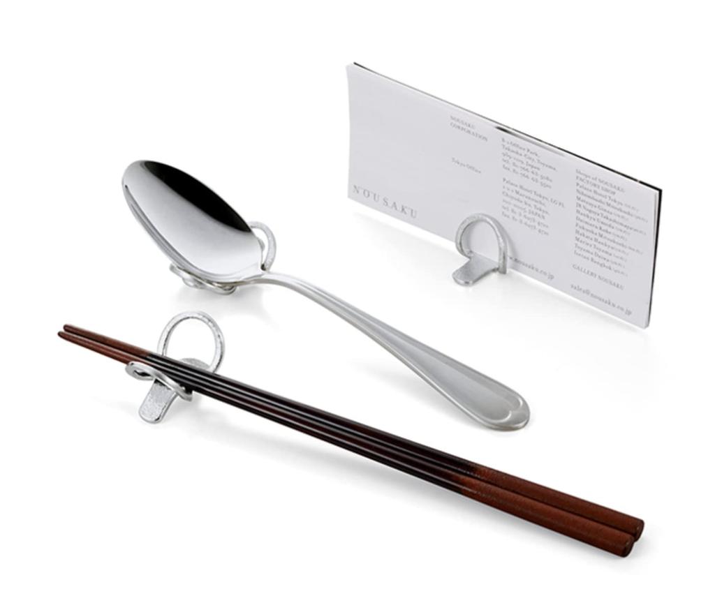 [Nousaku Washi Paper Wrapping] Chopstick Rest - Eight (8) - Set of 5