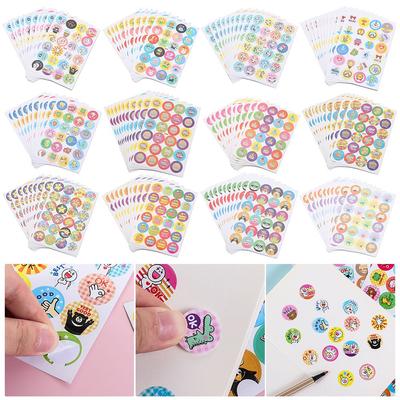 240pcs School Supplies Mother Teacher Award Photo Album Decor Reward Stickers Praise Label Stationery Sticker