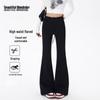 Beautiful Wardrobe Women's High-Waist Flared Drawstring Casual Pants