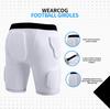 Basketball Anti-Collision Jersey & Shorts: Men's Honeycomb Compression Base Layer for Outdoor Sports