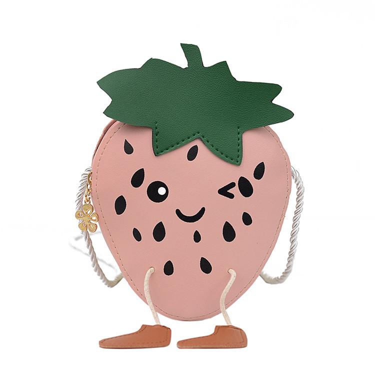 

Children s bag Fashion girl messenger bag Foreign style baby princess baby change bag Cute little girl small bag tide рожевий