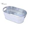 Metal Ice Bucket Large Drink Bucket for Parties Sturdy Beverage Tub for Barbecue Enthusiasts Solid Metal Bucket for Outdoor Camping And Events
