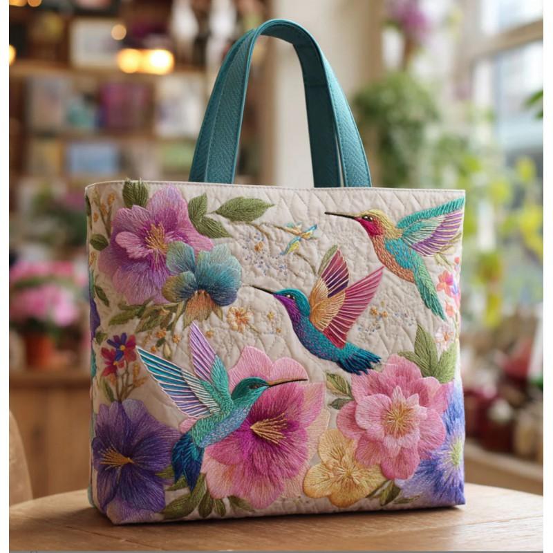 TEMU Womens Fashion Printed Tote Shoulder Bag 600D Oxford Cloth