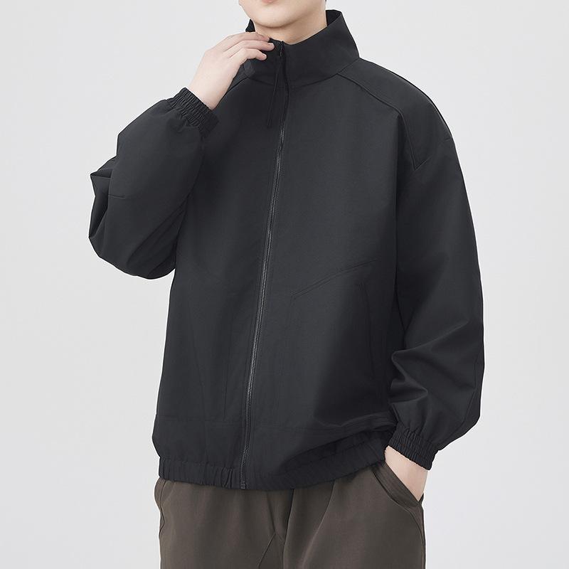 Stand-up Collar Jacket Men's Spring Clothing New Men's Slim-fit Youth Outdoor Casual Jacket