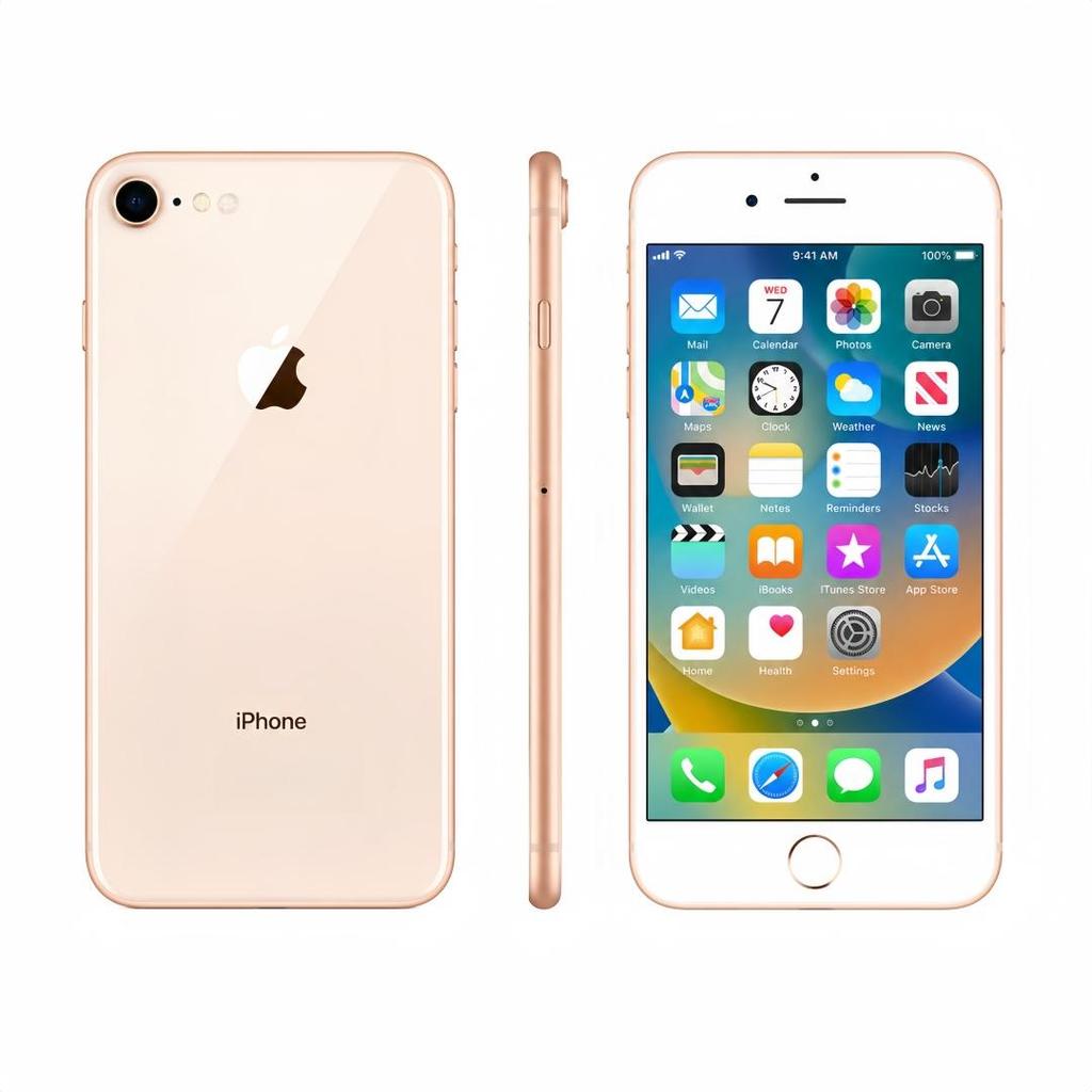 Apple iPhone 8 Ricondizionato 2GB RAM 64GB ROM Tutti i Colori 4G LTE Sbloccato Smartphone iOS Con Singola SIM