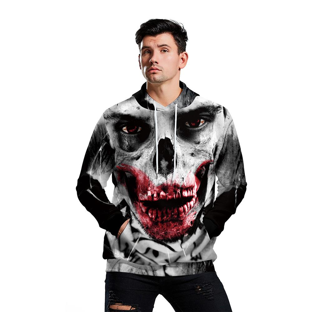 Autumn and winter new cartoon cartoon digital printing Halloween sweater