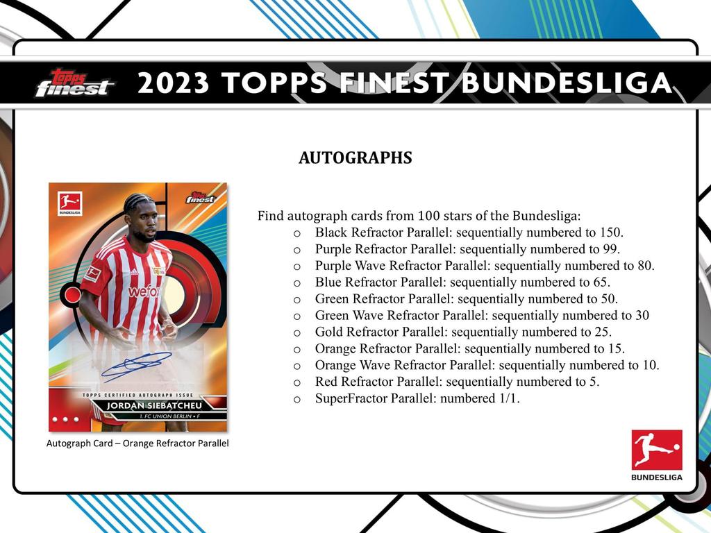 Topps Bundesliga Finest Bundesliga Hobby 2022-2023 Finest_Hobby