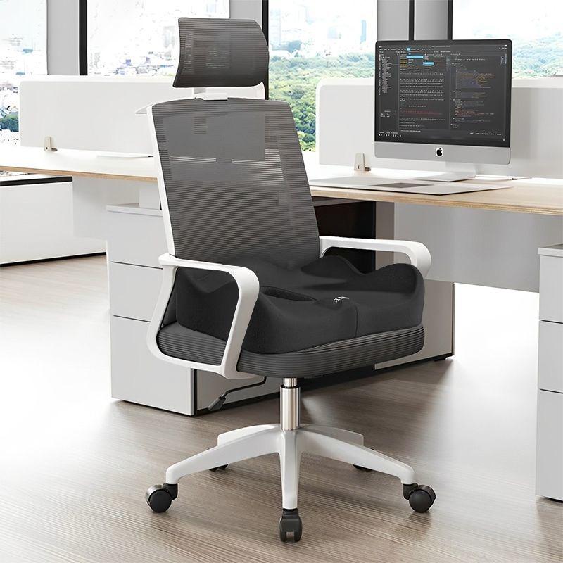 Memory Foam Breathable Office & Student Back Support Cushion