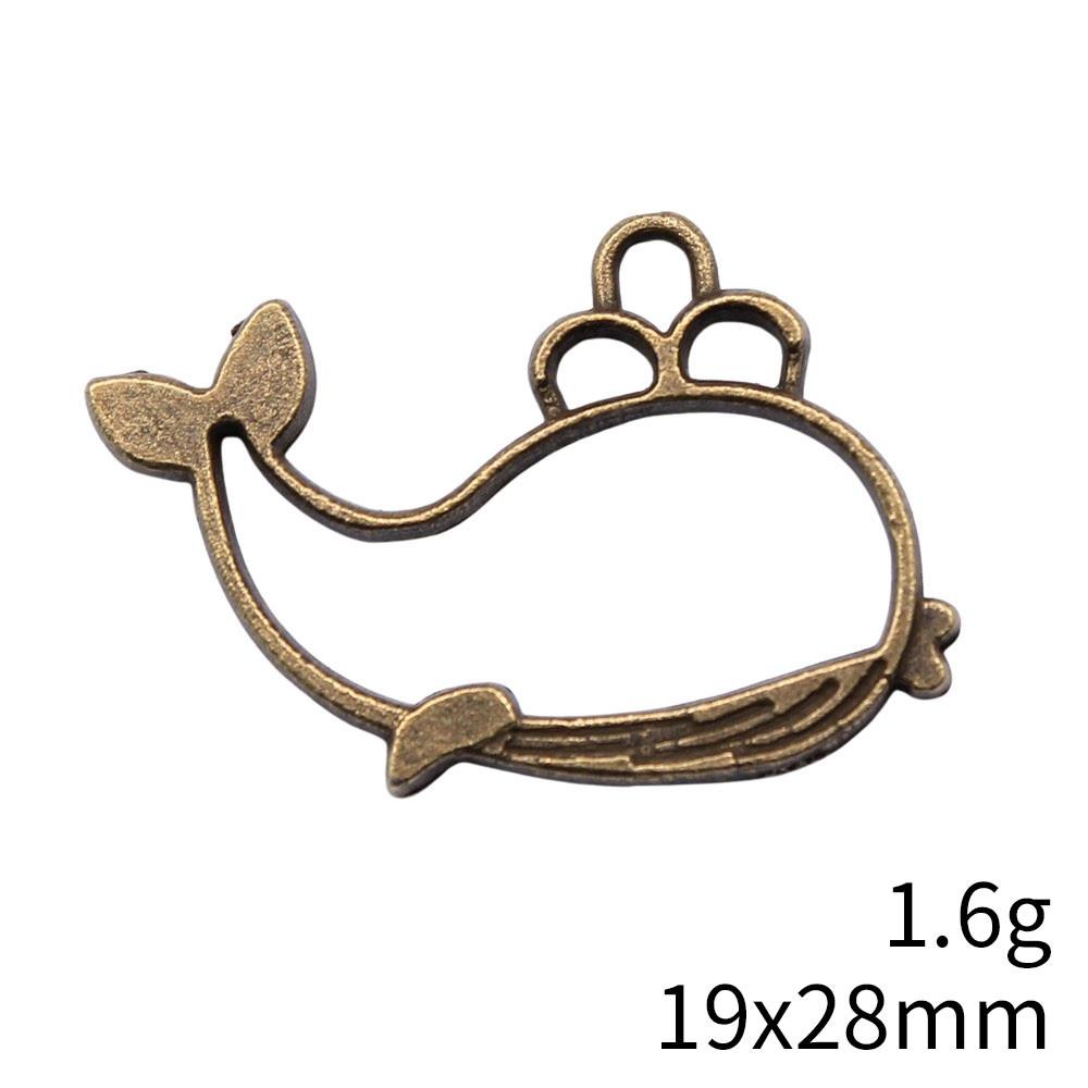 Graduation Charm Phone Dolphin Whale Tail Charms Pendant Women's Bags Pendant