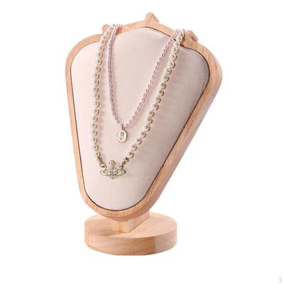 Présentoir Collier Porte-Buste Bijoux Élégant Râtelier Chaînes Rangement Mannequin