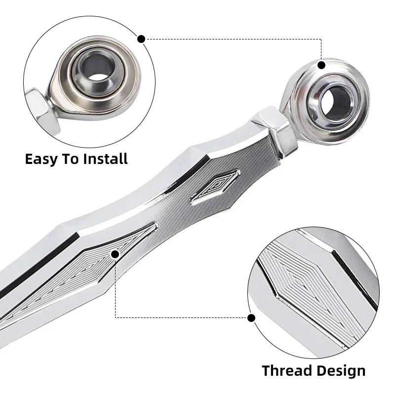 Motocyklová chromovaná páka řazení 320 mm Pro Harley Touring Road King Glide Breakout Softail Fat Boy 97-22