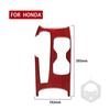 1x Red Carbon Fiber Gear Shift Panel Frame Cover Trim For 2018- Honda Accord