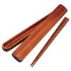 Wooden Chopsticks and Chopstick Perfect for Bent Wood Chopstick Bent Wood Cute Chopstick Set Case, Chopsticks, Set, Chopsticks, Stylish, (lacquer