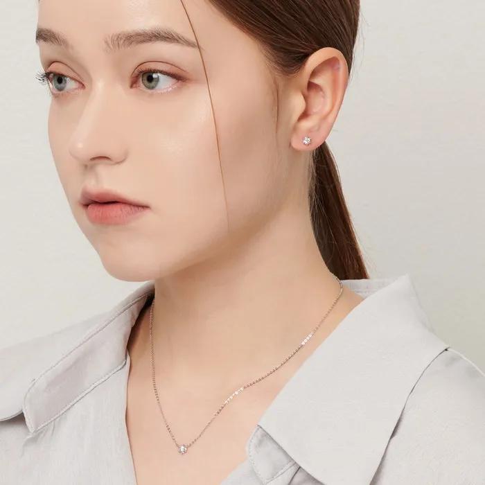 [14K Gold] Arte Lab Diamond Earrings