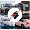 uxcell Car Circuit Breaker with Manual Reset Inline Fuse Holder Protection DC - 48V 100A Black Red 1 Set