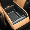 For Hyundai Santa Fe MX5 2024 2025 Central Console Armrest Box Storage Box Organizer Container Tray Car Interior Stowing Tidying