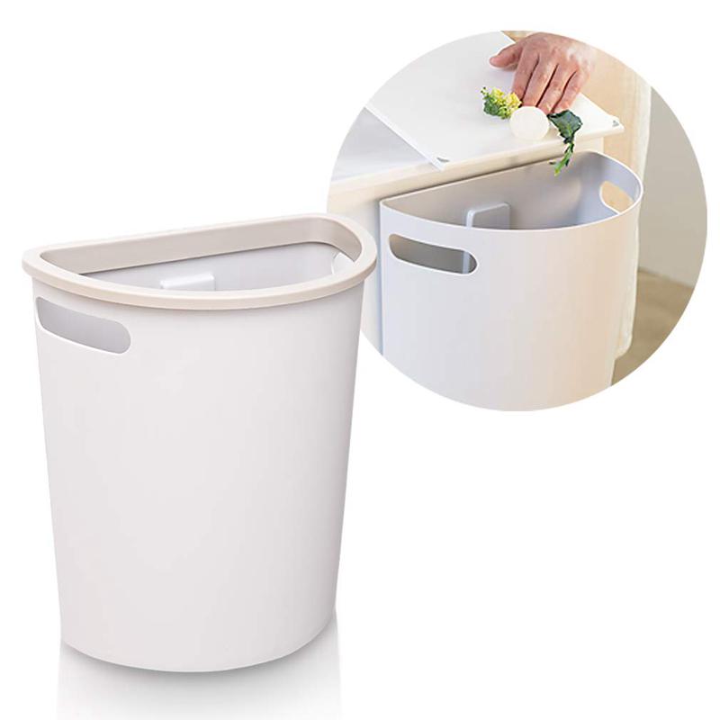 Nice Small Trash Can Hanging Waste Bin Under Kitchen Sink Pp Wastebasket Over Cabinet Door With To At A Low S On Joom E Commerce Platform Nice Small Trash Can Hanging Waste Bin, Trash Can For Kitchen Cabinet Door Wastebasket