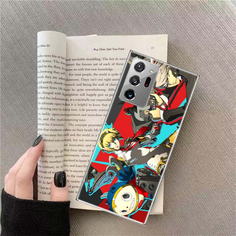 Persona 4 Anime Phone Case For Samsung S24 S23 FE S22 S25 Ultra S21 Plus Galaxy S20 FE S25 Edge Cover Capa Soft TPU Fundas Coque