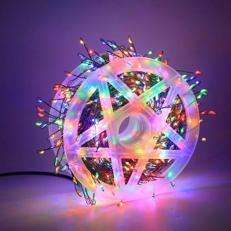 Led Lamp Christmas Copper Wire Light String Indoor And Outdoor Decor Holiday