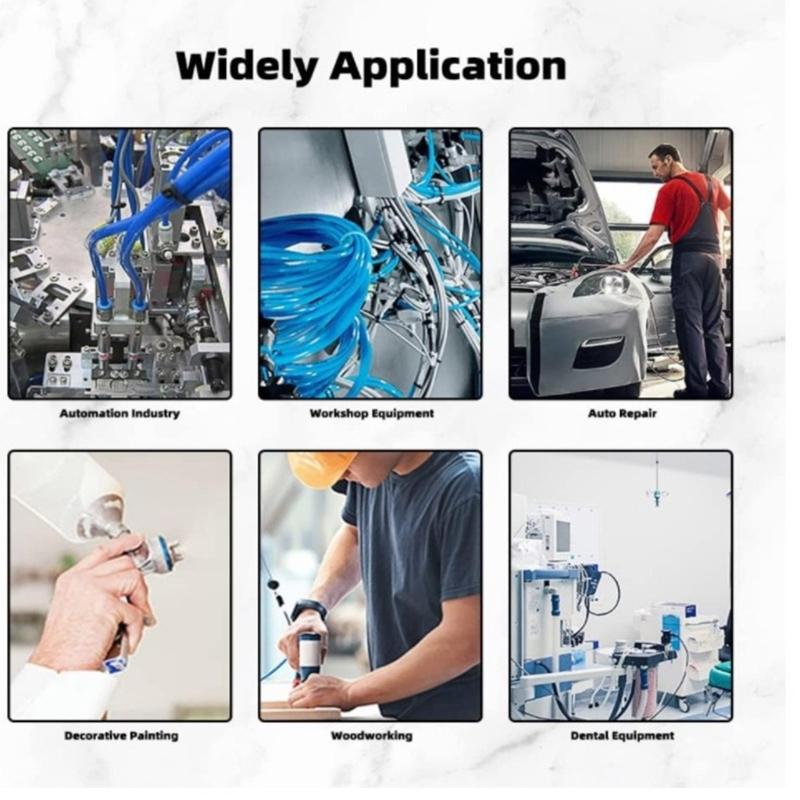 Pack of 60 Fast Release Air Hose Connectors, Time Savings Rubber Sealing Joints Suitable for Enthusiasts & Professional