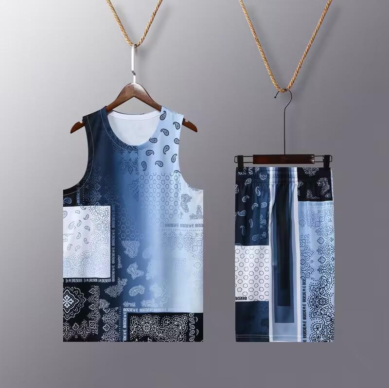 Youth and Adult Basketball Training Vest Set - Sport Jersey and Uniform