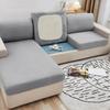Unifarbener Stretch-Sitzkissenbezug für Sofa Sofabezüge für Wohnzimmer Abnehmbarer Elastischer Sitzbezug Stuhlbezug Möbelschutz
