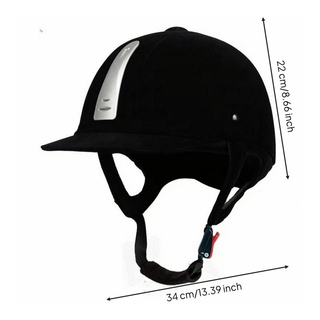 Half-Helmet Riding Helmet Safety for Trail Rides, Equestrian Riders