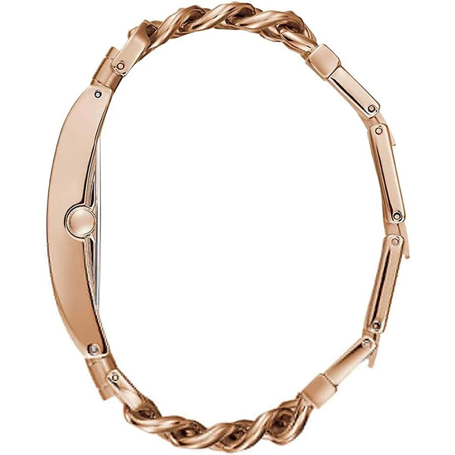 Modny zegarek damski Heavy Metal 28mm kwadratowa tarcza różowe złoto bransoleta ze stali nierdzewnej zegarek odpowiedni na imprezę biznes do noszenia na co dzień stylowy