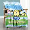 Wow! Wow! Wubbzy Personalized Name Blanket Throw Customizable Blanket Comfortable Great for Seaside Bedding Chair Bed for All Occasions