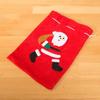 5/10pcs/lot Christmas Decorations Candy Bags Santa Claus Gift Box Drawstring Bag Non-woven Embroidery Fabric for Festival Props