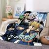 Custom 1pc Heroic Adventures Unite Blanket, Soft And Comfortable Blanket, Casual Warm, Camping Travel Blanket, Birthday Gift Q912124