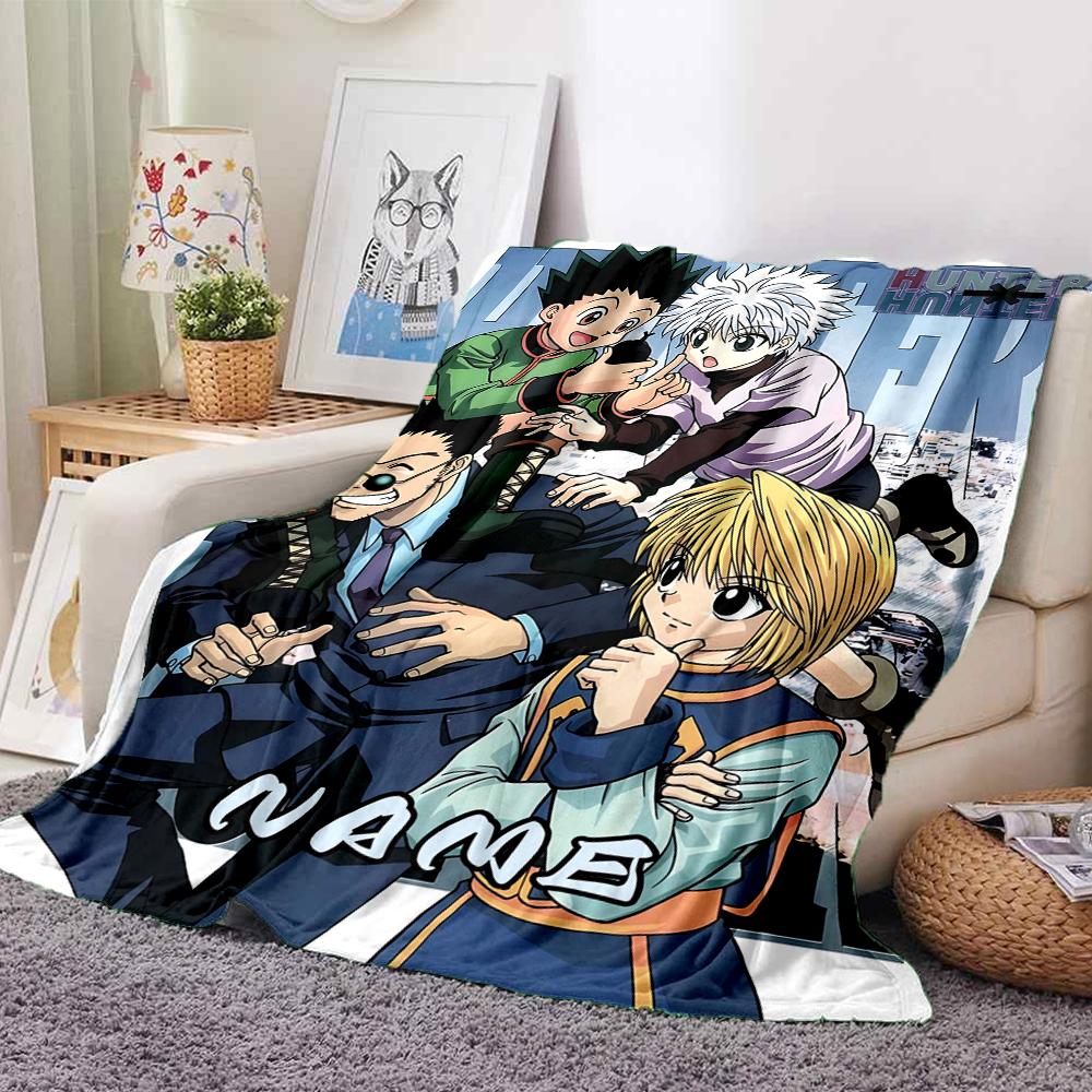 Custom 1pc Heroic Adventures Unite Blanket, Soft And Comfortable Blanket, Casual Warm, Camping Travel Blanket, Birthday Gift Q912124