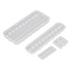 4pcs Easy Demoulding Pencil Storage Rack Mold Desktop Organizer Mold  For DIY Crafts