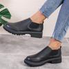 Women's Chelsea Boots 2024 New Autumn Winter Fashion Ladies Ankle Boots Casual Simple Black Platform Short Boot Zapatos De Mujer