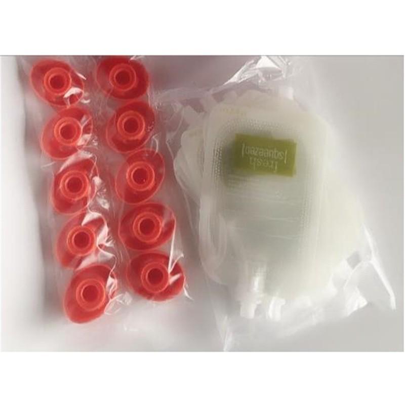 Baby Food Prep: Fruit Puree Squeezer, Storage Bags, Portioning Container, and Food Processor