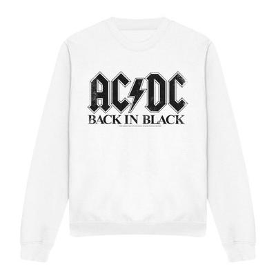 AC/DC Unisex Adult Back In Black Sweatshirt