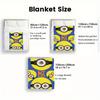 Warm Cozy Throw Blanket for Bedroom Living Room Sofa Travel Camping All Season Skin-friendly Home Decor Blanket