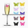 Silicone Butterfly-Shaped Cup Markers & Suction Tags for Parties