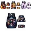 Stylish And Spacious Cartoon Demon Slayer Blade Backpack For School Use