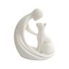 3D Geprint Modern Abstract Bureauornament, Decoratief Beeldje Voor Huisdierenliefhebbers, Kerstcadeau, Verjaardagscadeau, Bureau Decoratie.