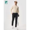 FILA Men's Long Sleeve Knitted Golf Polo Shirt