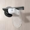 Universal Child Safety Door Lever Lock Punch-Free Anti-Open Hidden Button Buckle Self-Adhesive ABS Anti-Pinch Door Handle Lock for Home Baby Security
