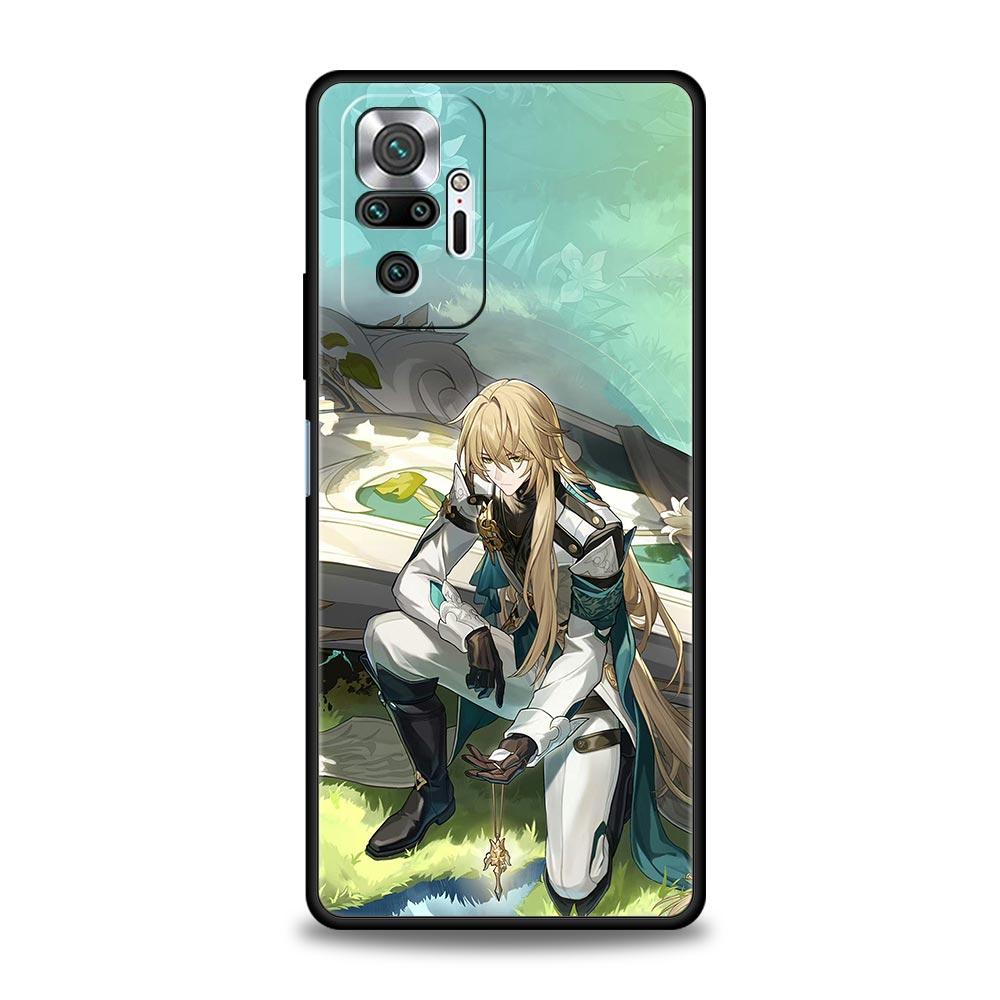 Honkai Star Rail Blade Jing Yuan Phone Case For Xiaomi Redmi Note 12 5G 11 10 Pro Plus 9S 9 8 7 9T 8T 10C 9C 9A K50 Gaming Cover