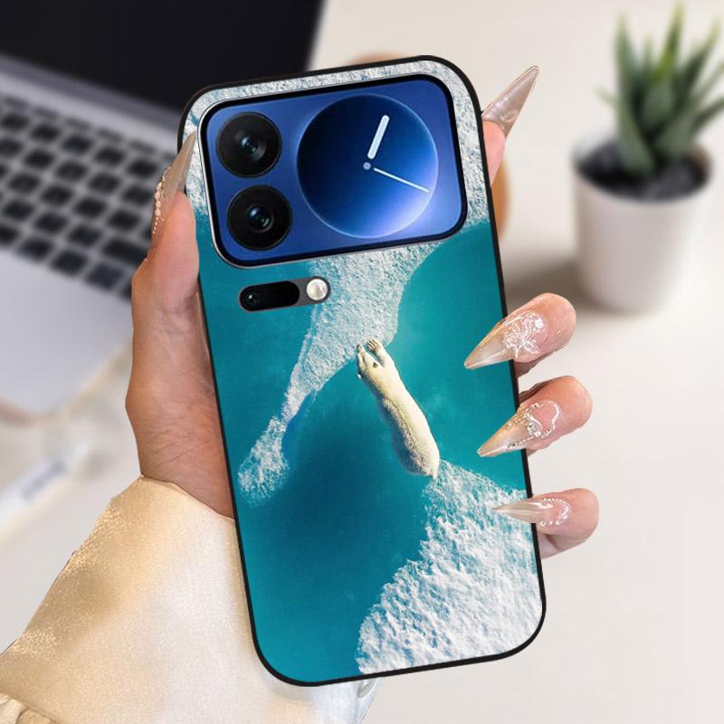 For Xiaomi 17 Pro Max 17Pro Case Shockproof Silicone Soft TPU Back Cover For Xiaomi Mi 17ProMax Phone Casing Anti Drop Fundas