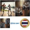 Tiger Head Black Blue Boxing Muay Thai Kickboxing Training Shorts Print Martial Art Boxer Unisex Men Women Kid Fighting Fitness Sport Gym Workout