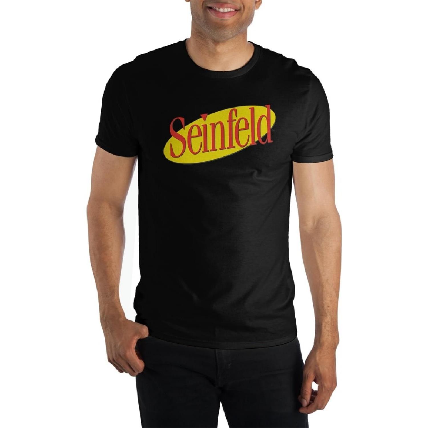 Seinfeld Logo Black T-Shirt S